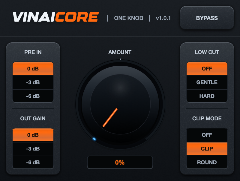 VINAIcore interface